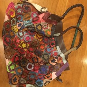 Gorgeous unique leather bag